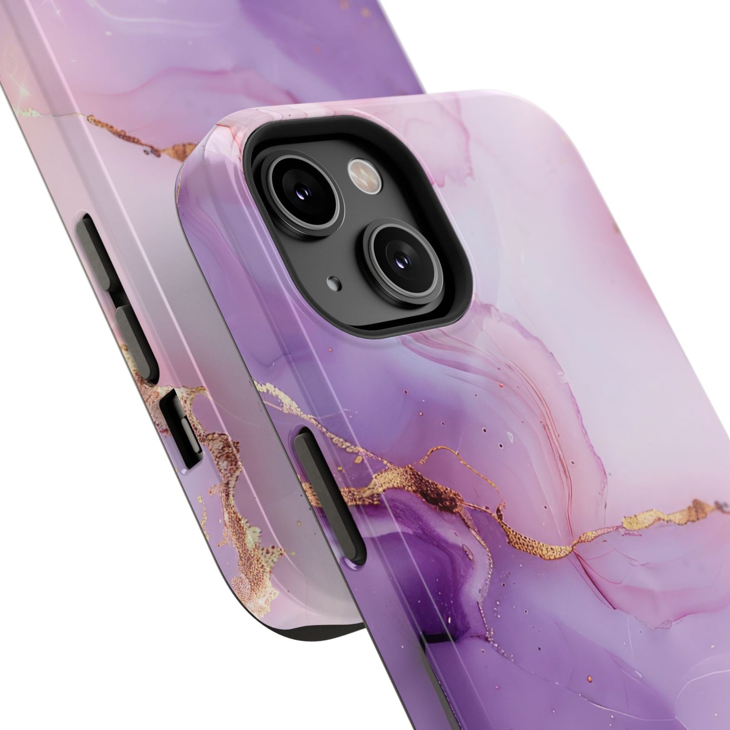 Elegant Purple Marble iPhone Case