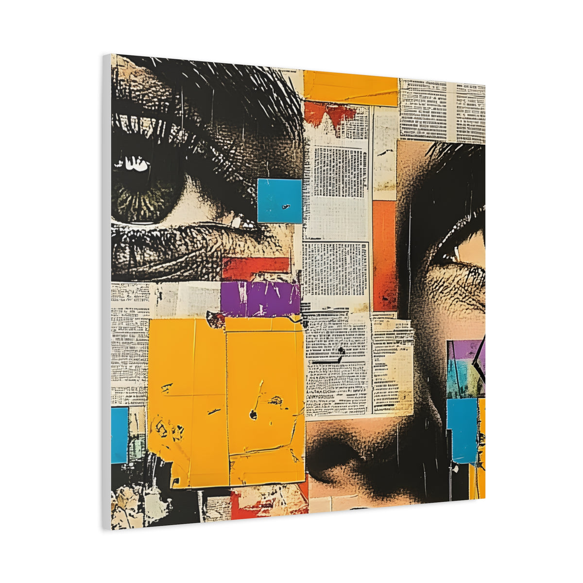 Canvas Wall Art -  Retro Pop Culture woman 4