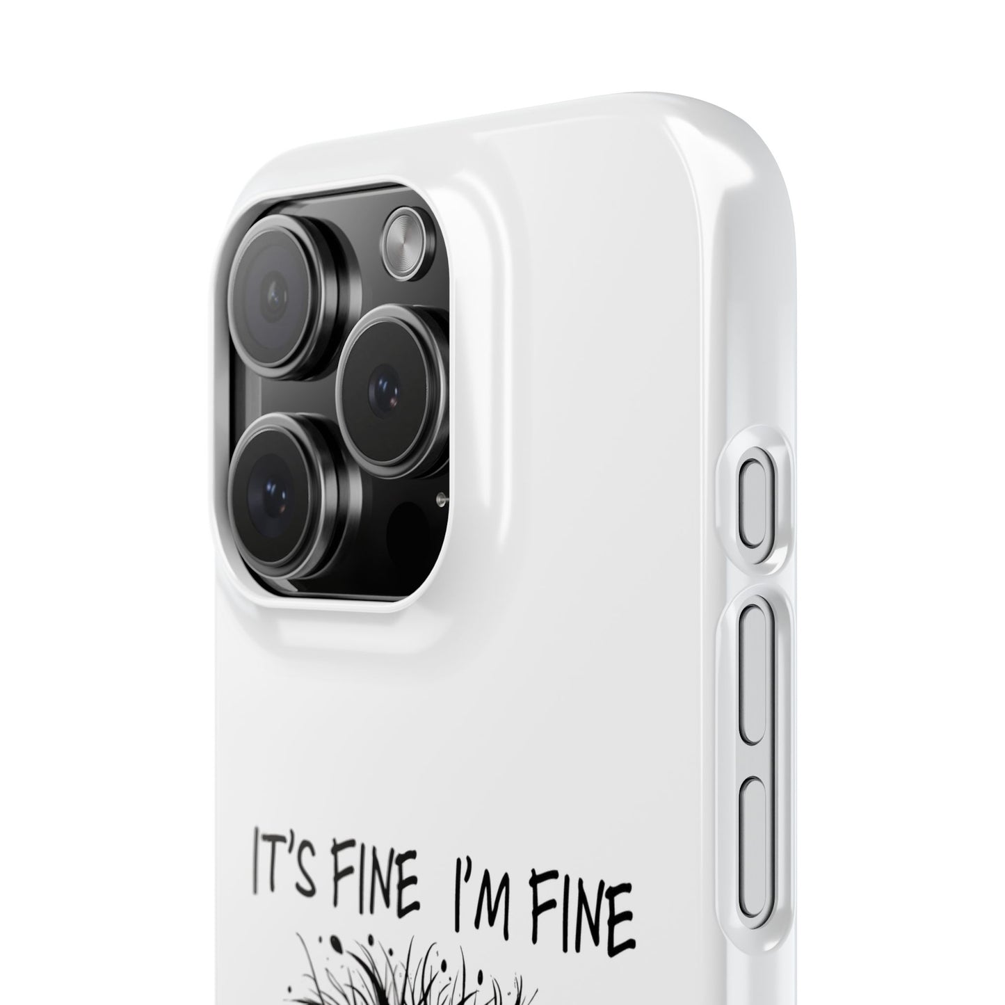 Funny Cat  - Slim phone Case