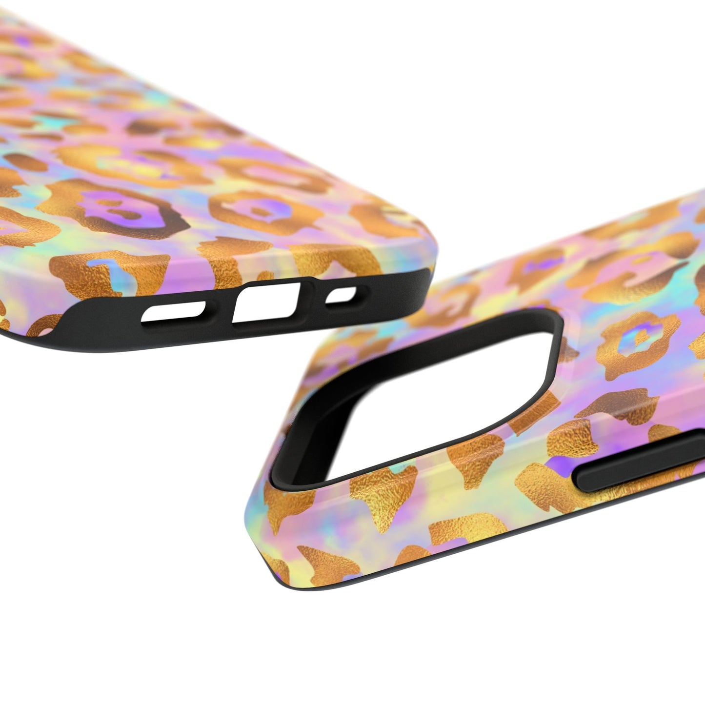 Leopard Print Impact-Resistant Phone Case