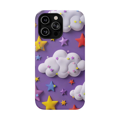 Colorful Cloud & Star Phone Case
