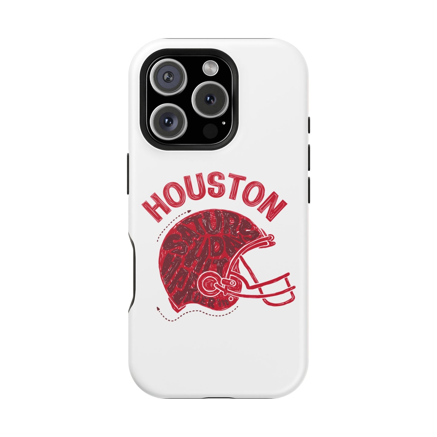Houston Football Impact-Resistant Phone Case - Durable Design for Fans
