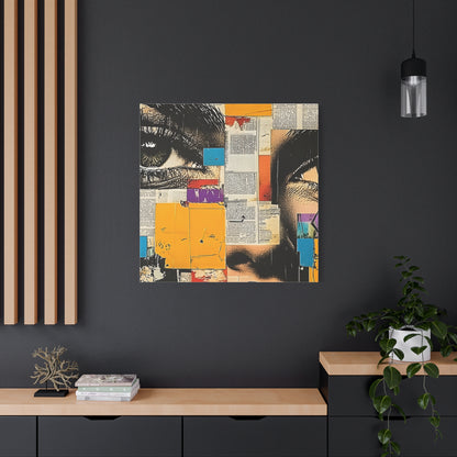 Canvas Wall Art -  Retro Pop Culture woman 4