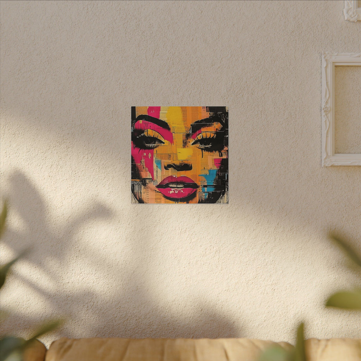 Canvas Wall Art - Retro Pop Culture Women 1