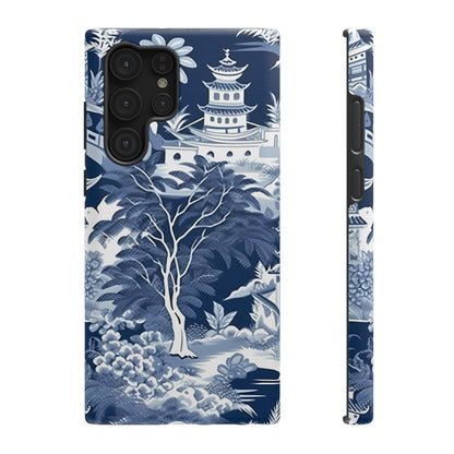 Elegant Blue Landscape Phone Case
