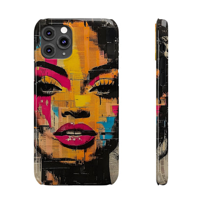 Retro Pop Culture Woman 1 - Phone Case