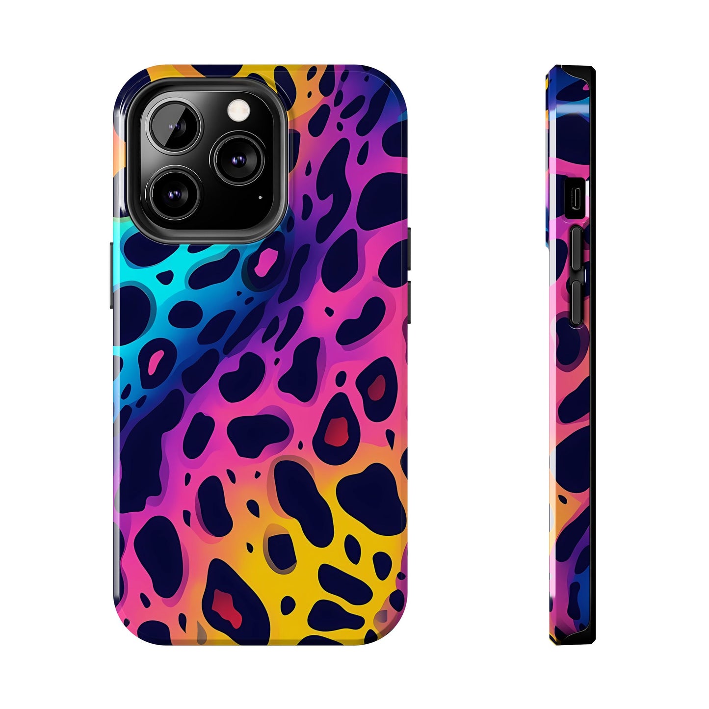 Colorful Animal Print, Stylish Protection for Girls