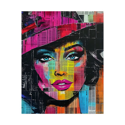 Poster Print Retro Pop Culture Woman 10