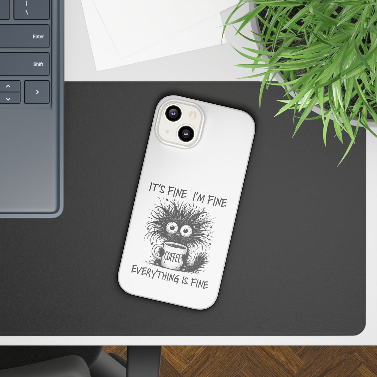 Funny Cat  - Slim phone Case