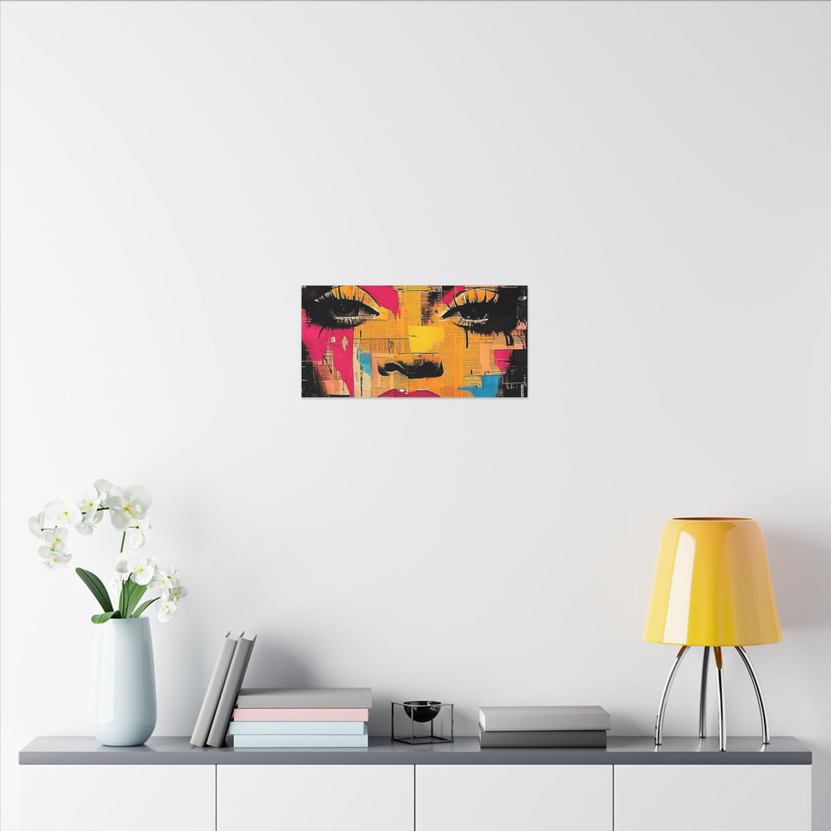 Canvas Wall Art - Retro Pop Culture Women 1