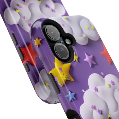 Colorful Cloud & Star Phone Case