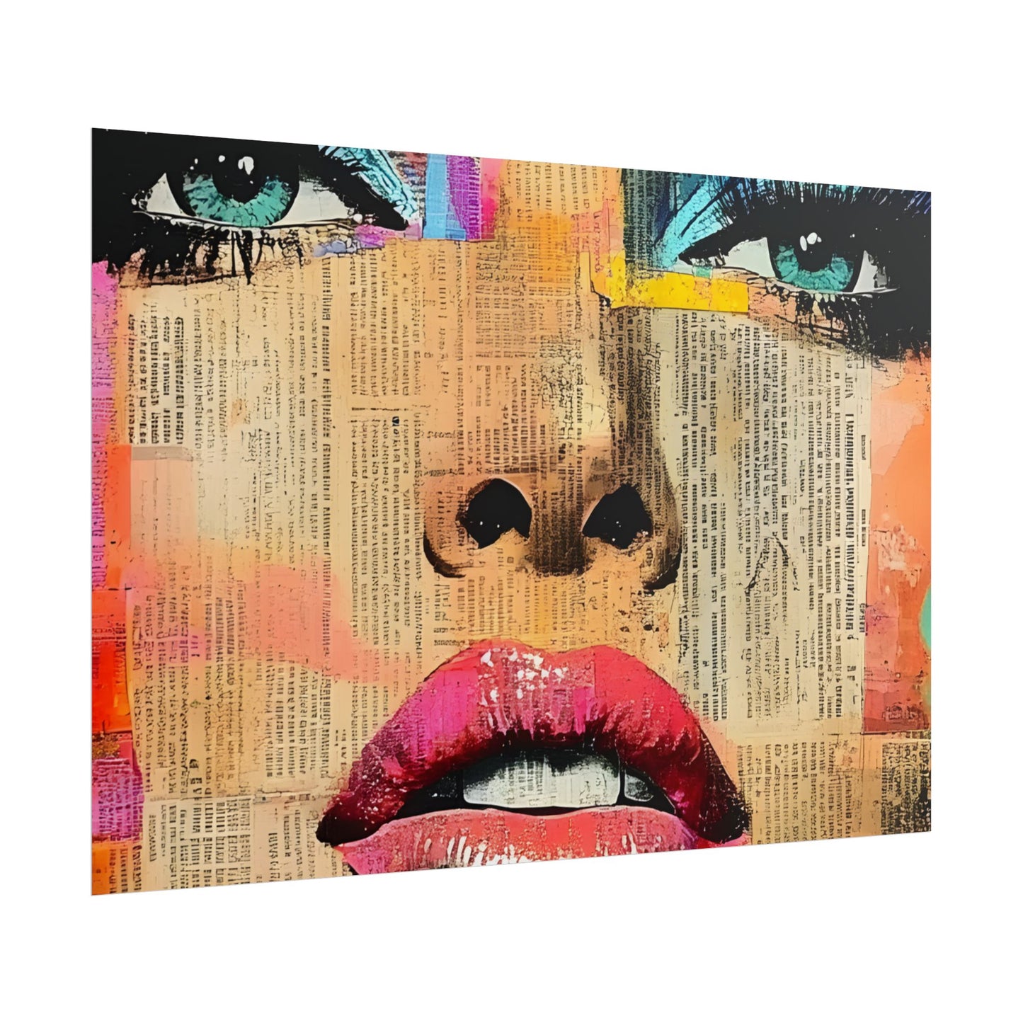 Retro Pop Culture Woman 12 , wall art, Art lovers poster