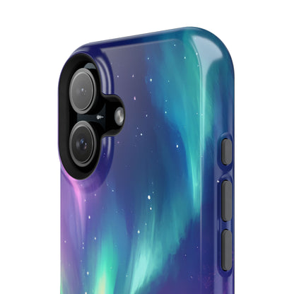Aurora Borealis Impact-Resistant Phone Case - Colorful Northern Lights Design-2