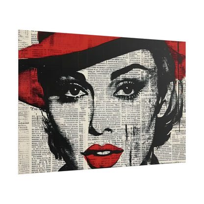 Retro Pop Culture Poster 3- Fashion Inspiration, Retro Wall Art
