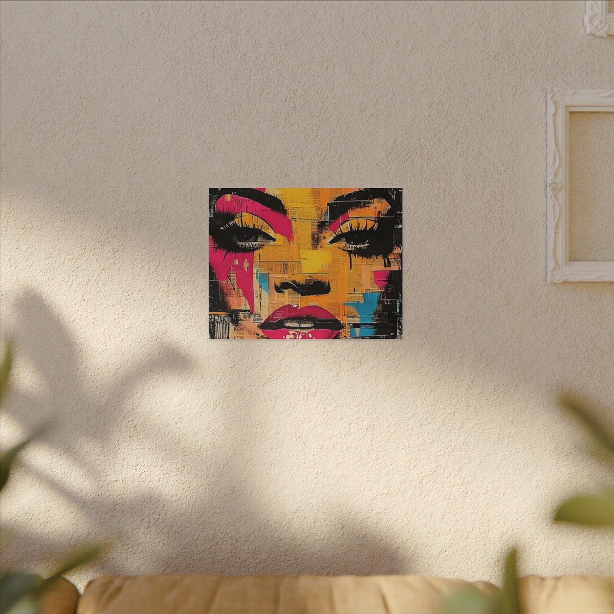 Canvas Wall Art - Retro Pop Culture Women 1