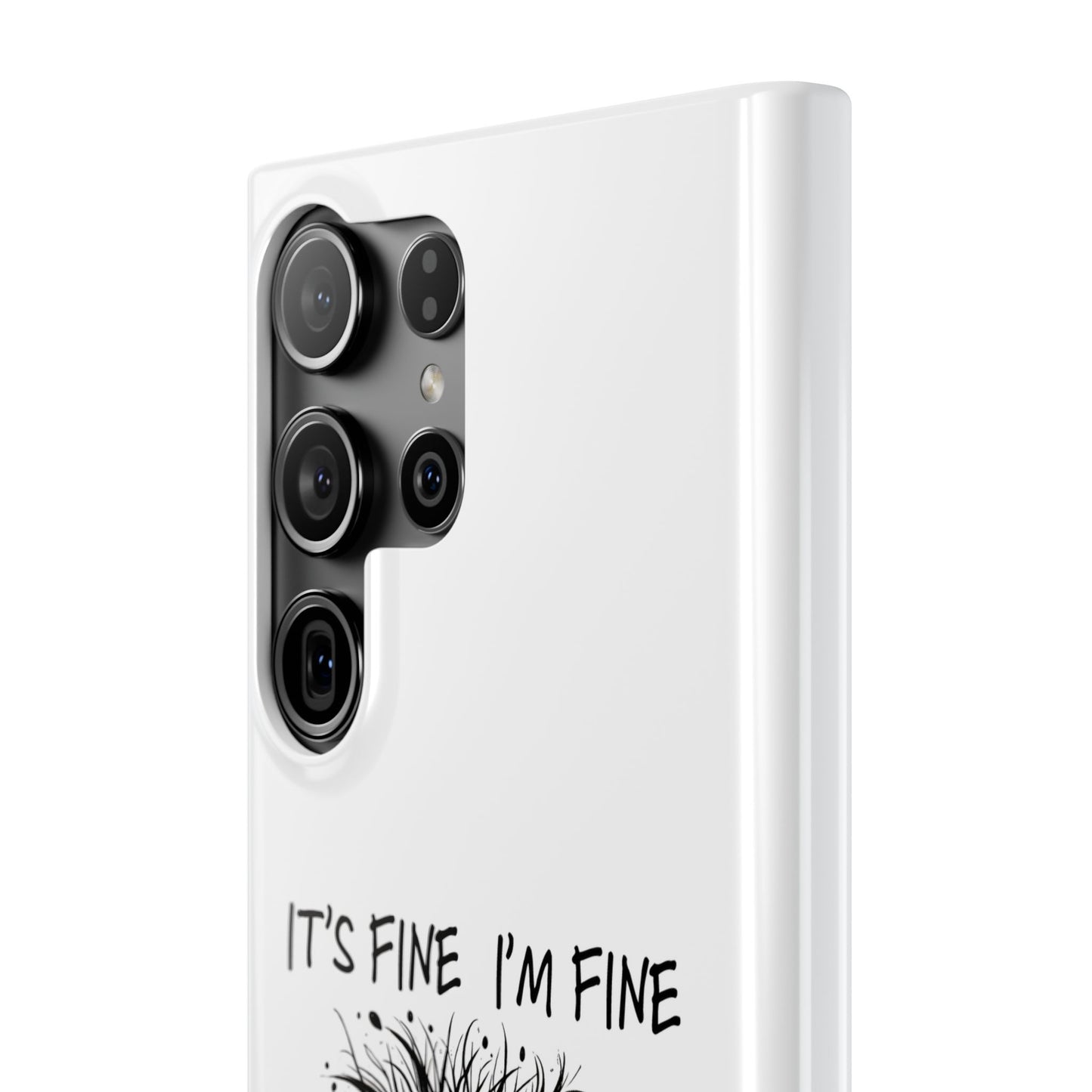 Funny Cat  - Slim phone Case