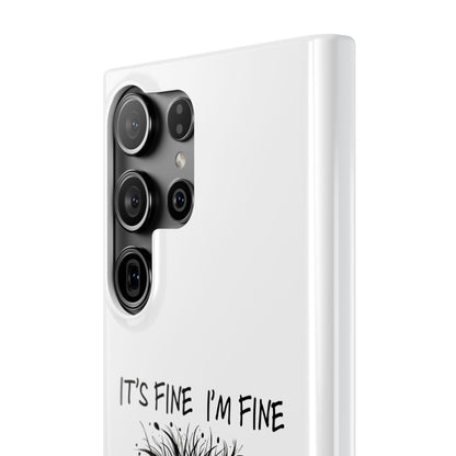 Funny Cat  - Slim phone Case
