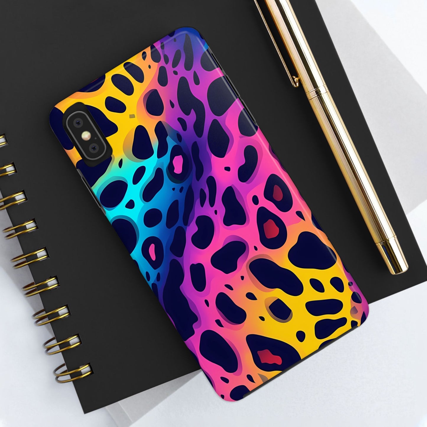 Colorful Animal Print, Stylish Protection for Girls