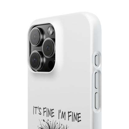 Funny Cat  - Slim phone Case