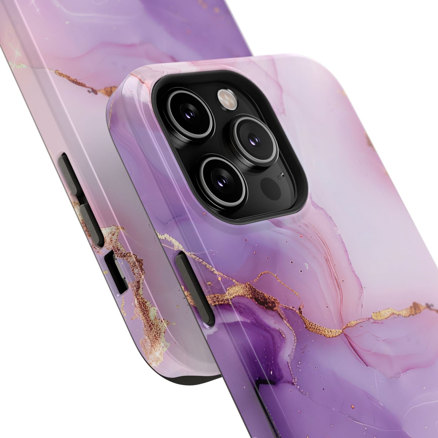 Elegant Purple Marble iPhone Case