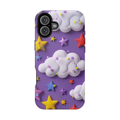 Colorful Cloud & Star Phone Case