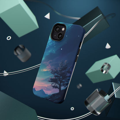Stunning Galaxy Tree Impact-Resistant Phone Case