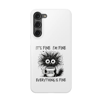 Funny Cat  - Slim phone Case