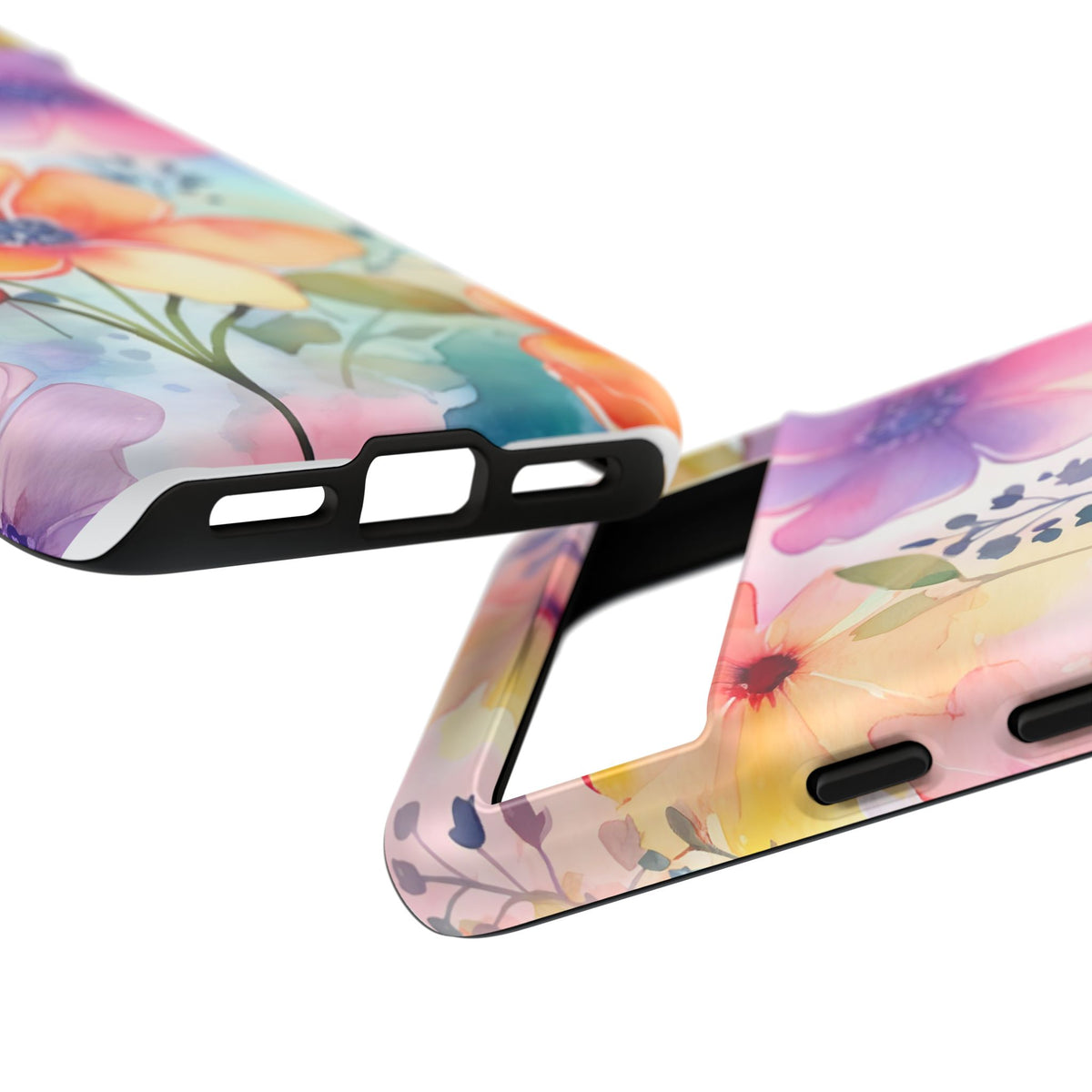 Phone Case - Spring Flower Watercolor Tough Case
