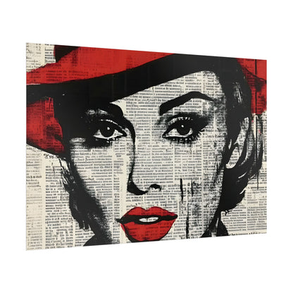 Retro Pop Culture Poster 3- Fashion Inspiration, Retro Wall Art