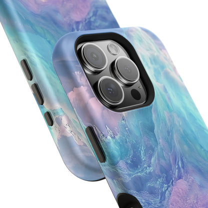 Phone Case - Colorful Abstract Waves Design