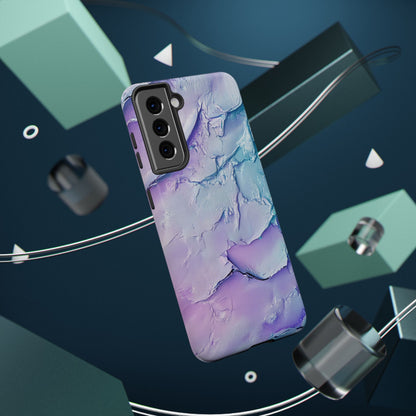 Vibrant Impact-Resistant Phone Case - Colorful Texture Design