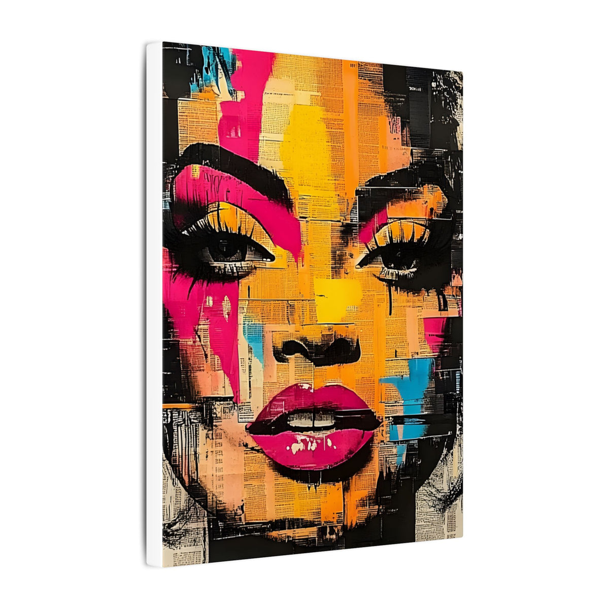 Canvas Wall Art - Retro Pop Culture Women 1
