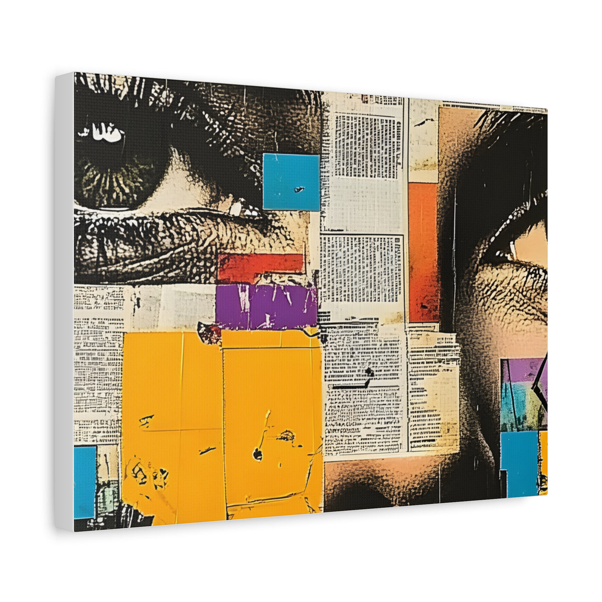 Canvas Wall Art -  Retro Pop Culture woman 4