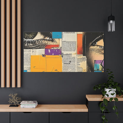 Canvas Wall Art -  Retro Pop Culture woman 4