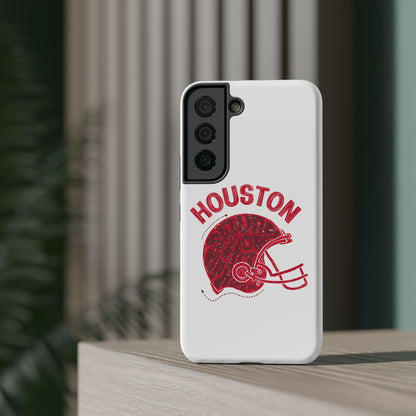 Houston Football Impact-Resistant Phone Case - Durable Design for Fans