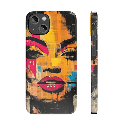 Retro Pop Culture Woman 1 - Phone Case