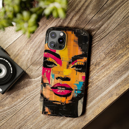 Retro Pop Culture Woman 1 - Phone Case