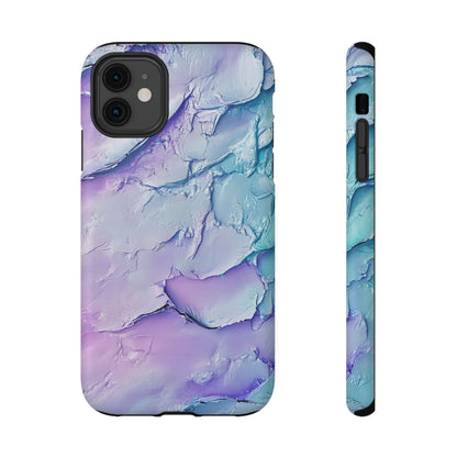 Vibrant Impact-Resistant Phone Case - Colorful Texture Design