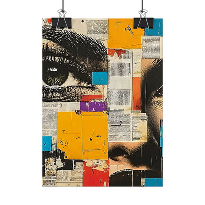 Wall Art Poster - Retro Pop Culture Woman 15