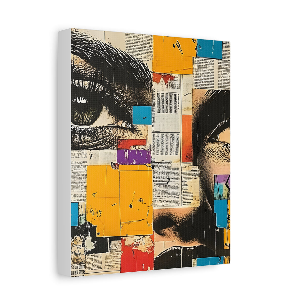 Canvas Wall Art -  Retro Pop Culture woman 4