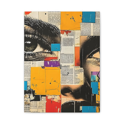 Canvas Wall Art -  Retro Pop Culture woman 4