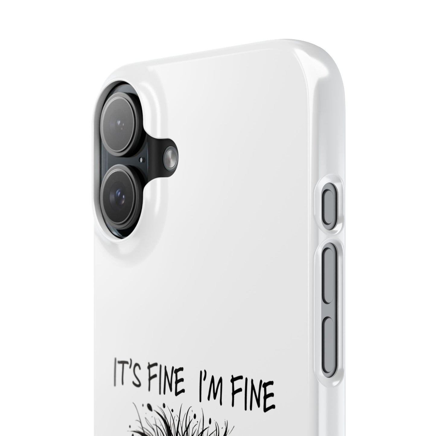 Funny Cat  - Slim phone Case