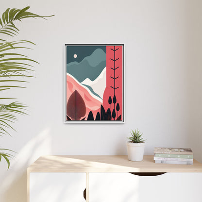 Matte Canvas, Framed (Multi-color)