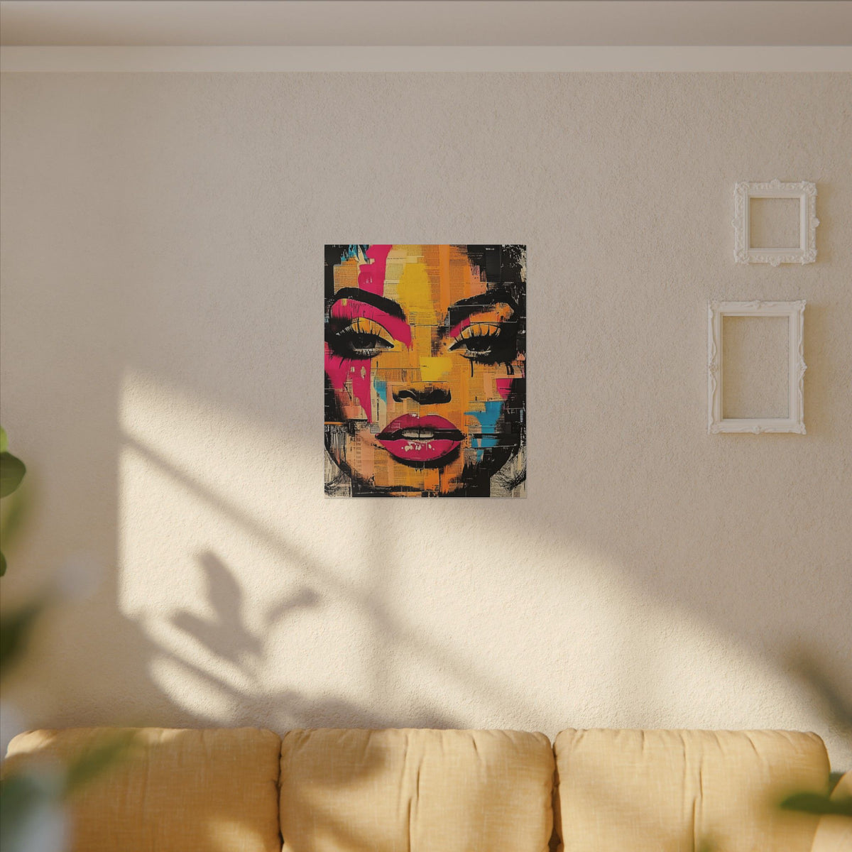 Canvas Wall Art - Retro Pop Culture Women 1