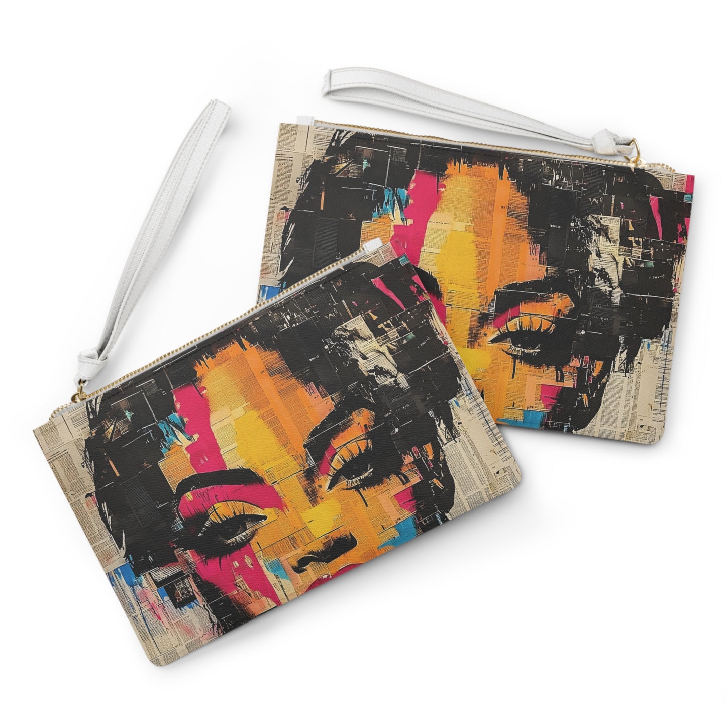 Retro Pop Culture Woman 19 - Artistic Clutch Bag