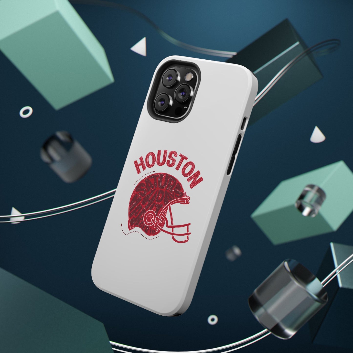 Houston Football Impact-Resistant Phone Case - Durable Design for Fans
