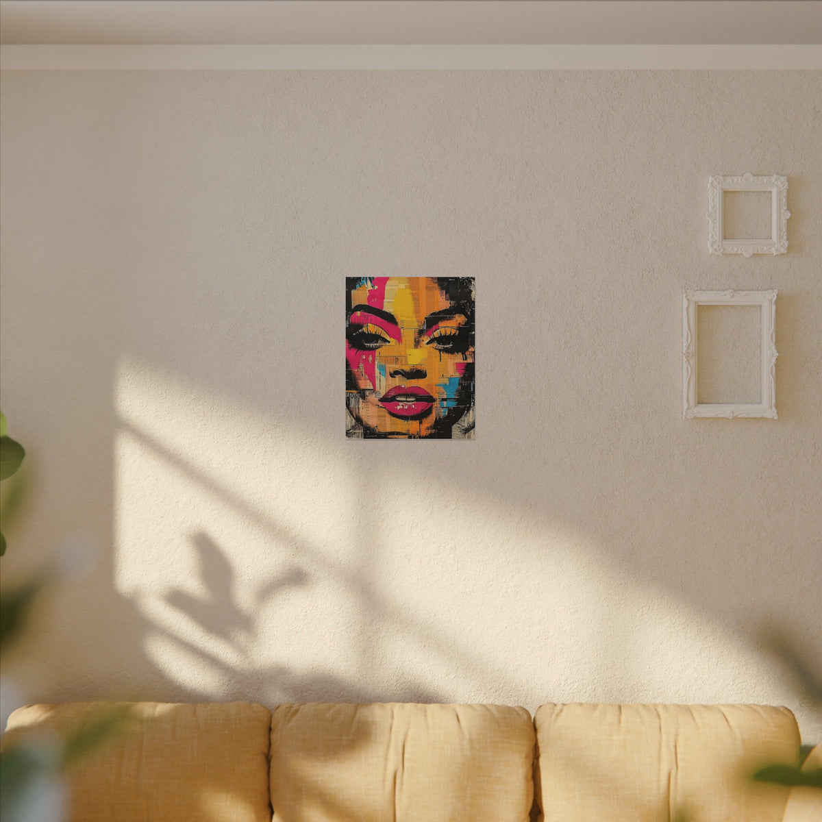 Canvas Wall Art - Retro Pop Culture Women 1