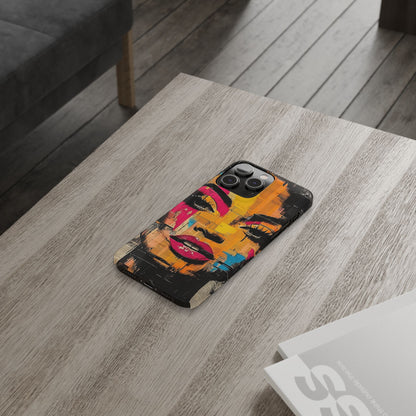 Retro Pop Culture Woman 1 - Phone Case