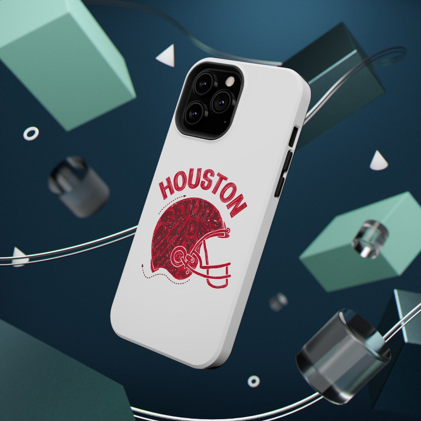 Houston Football Impact-Resistant Phone Case - Durable Design for Fans