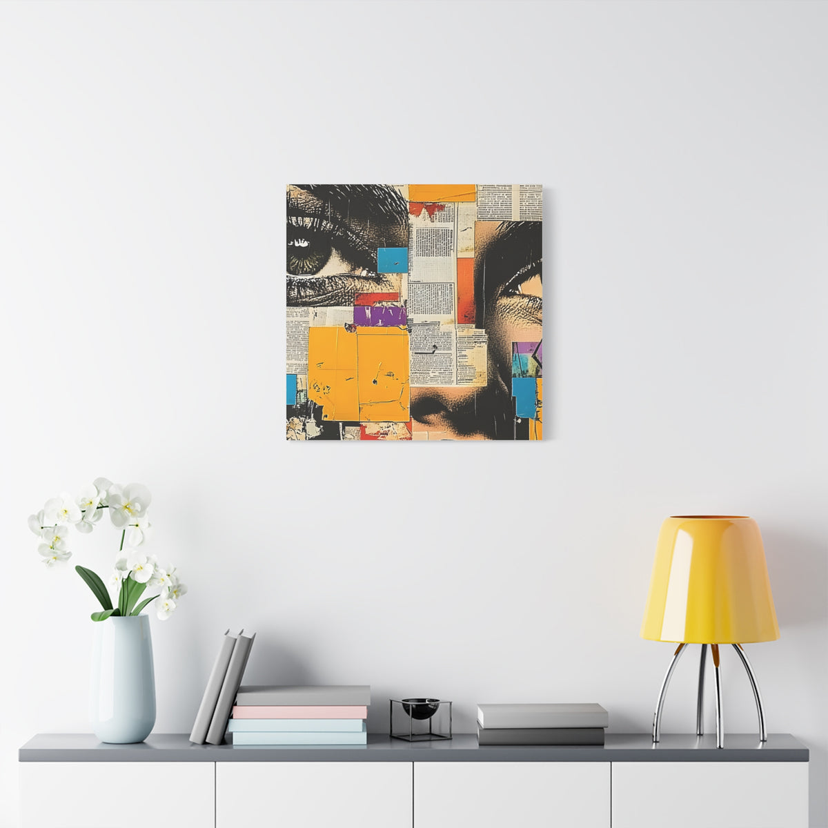 Canvas Wall Art -  Retro Pop Culture woman 4